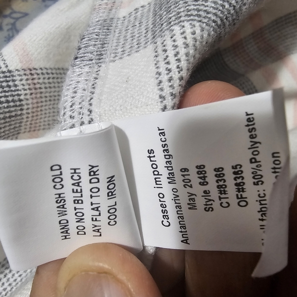 Luli And Me Plaid Swing Dress For Girls Size 5 - Picture 9 of 13
